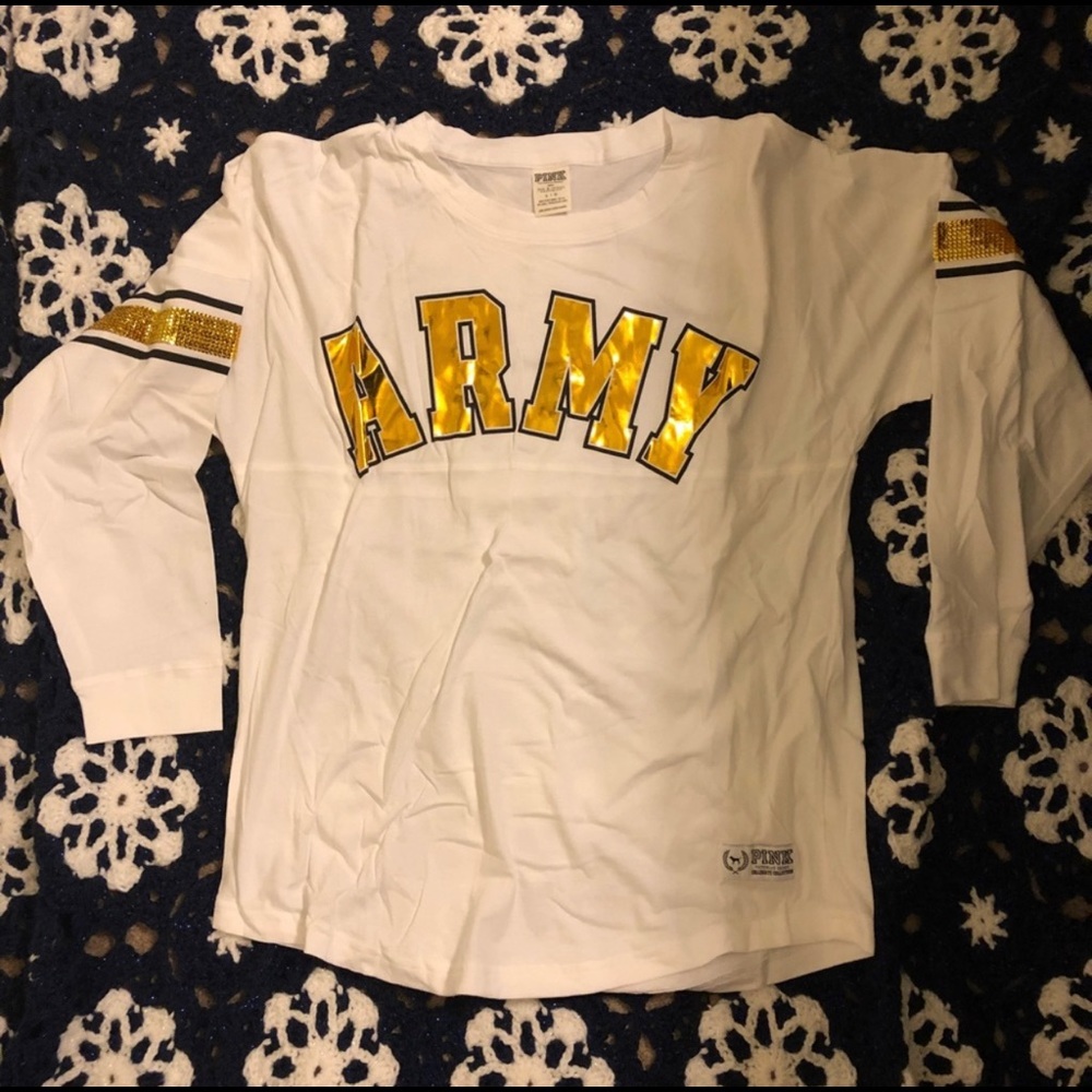 Victoria’s Secret Pink Bling Army Long Sleeve!!